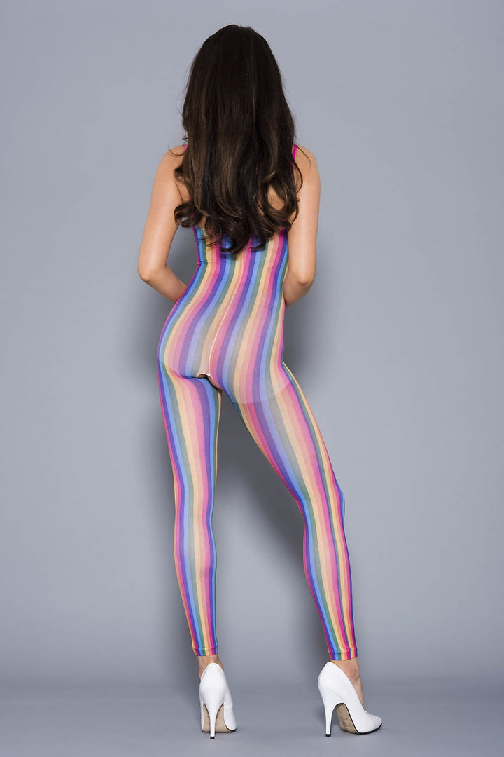 Rainbow Stripes Bodystocking